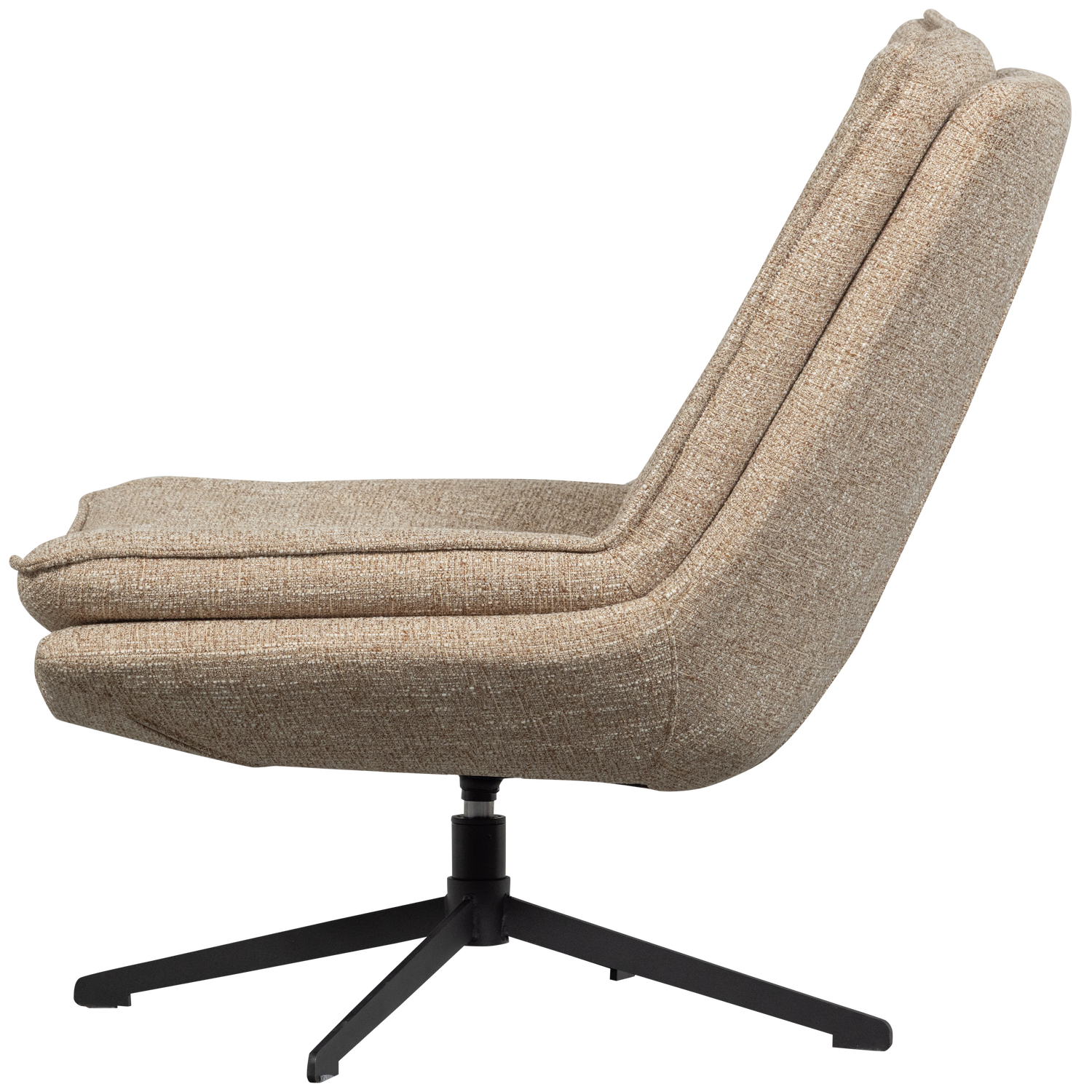 Woood | Draaifauteuil Milaro naturel melange