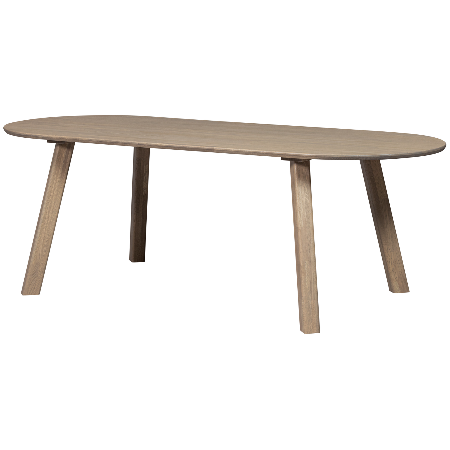 Woood | Eettafel Tablo ovaal 220cm pebble grey