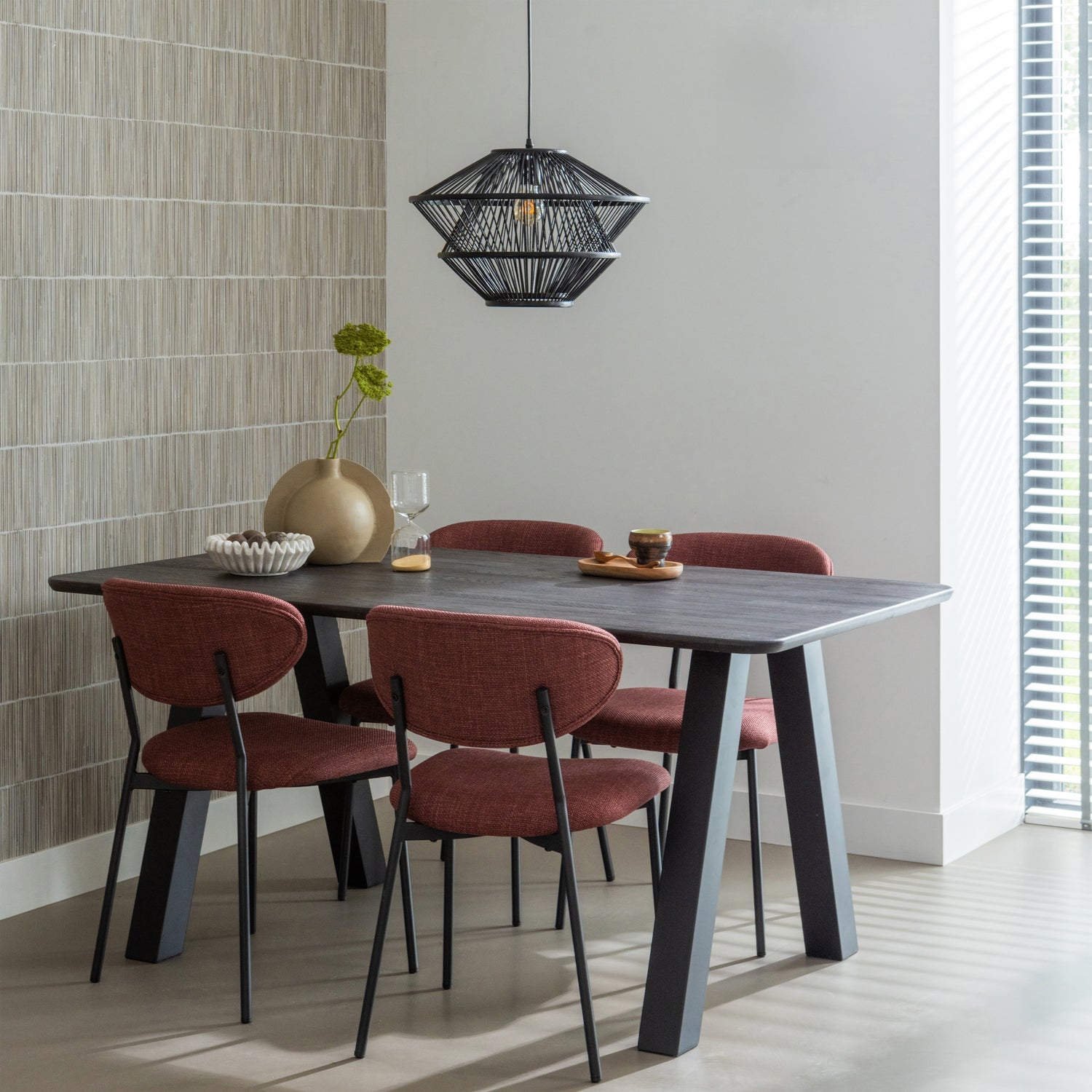 Woood | Eettafel Tablo rechthoek 160cm mystic brown