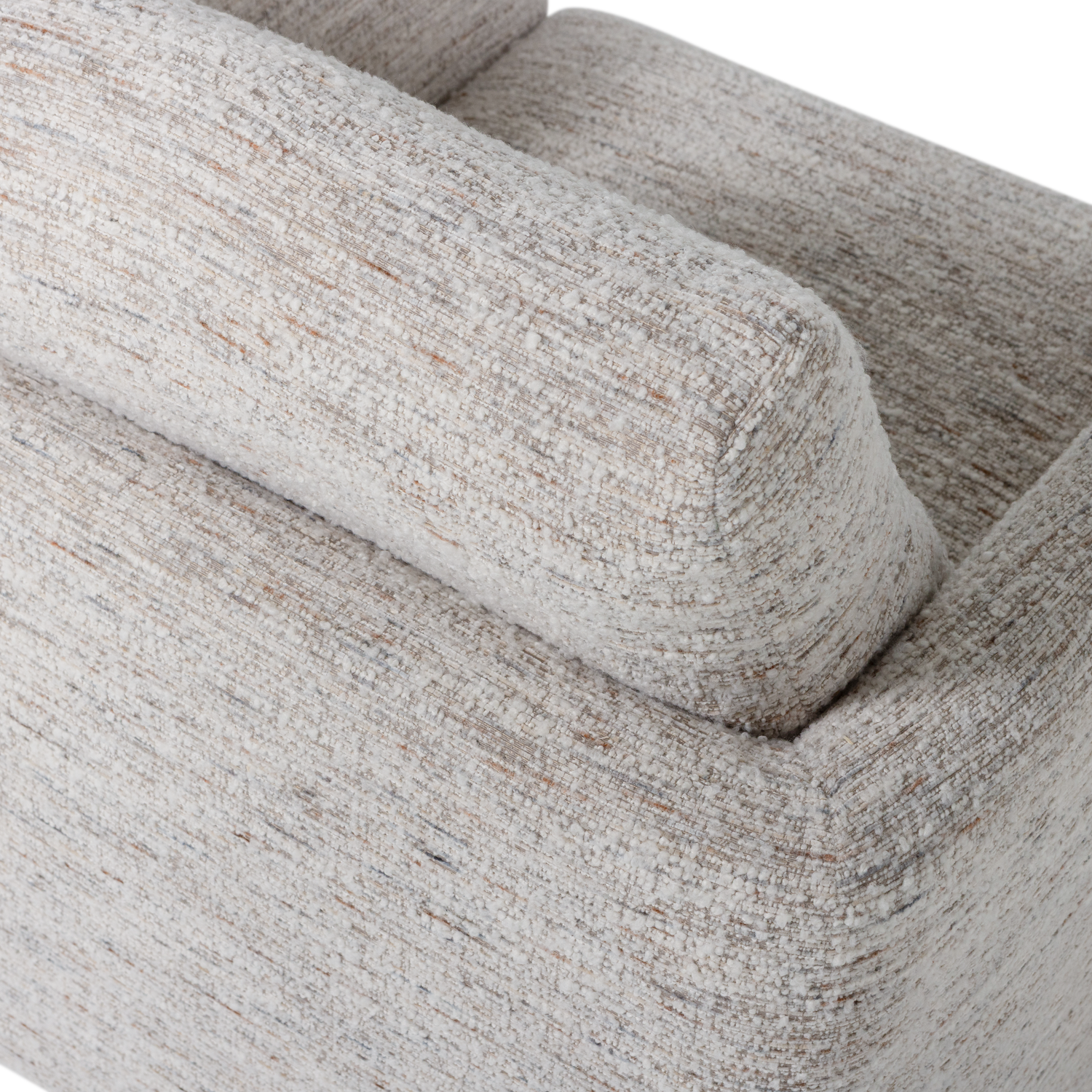 Woood | Draaifauteuil Oska naturel melange