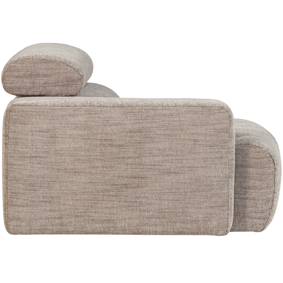 Woood | 1-Zits element Novi arm links naturel melange