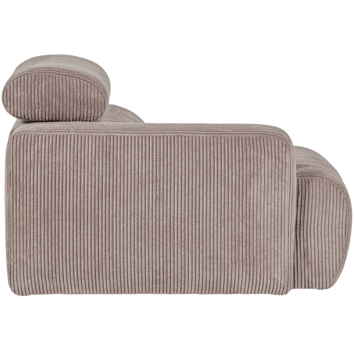 Woood | 1-Zits element Novi arm links ribstof zand