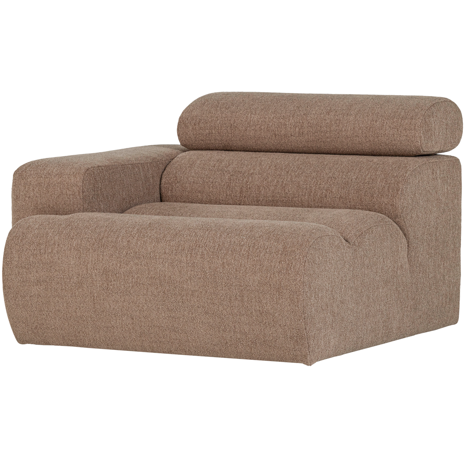 Woood | 1-Zits element Novi arm links boucle taupe