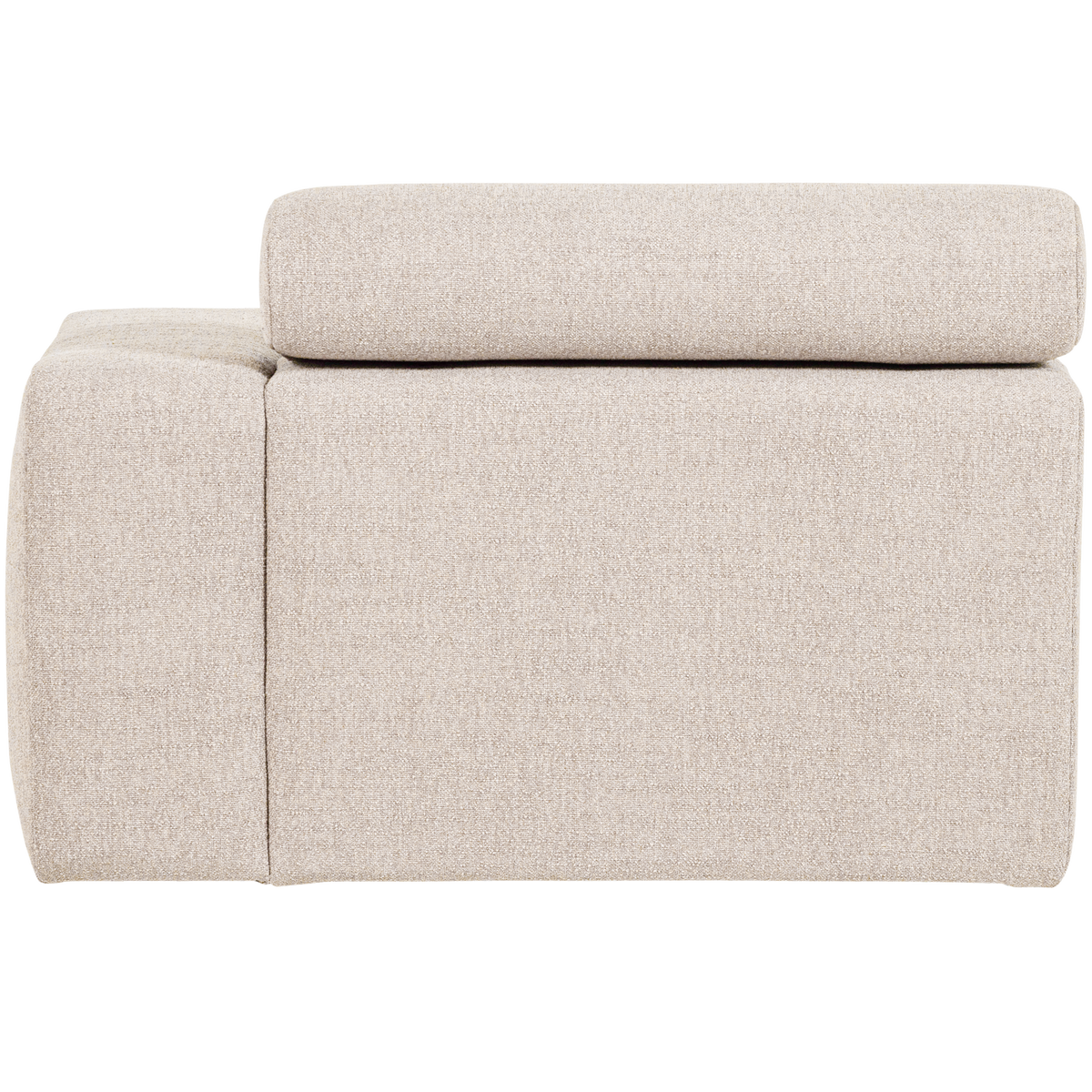 Woood | Chaise longue Novi element arm rechts boucle naturel