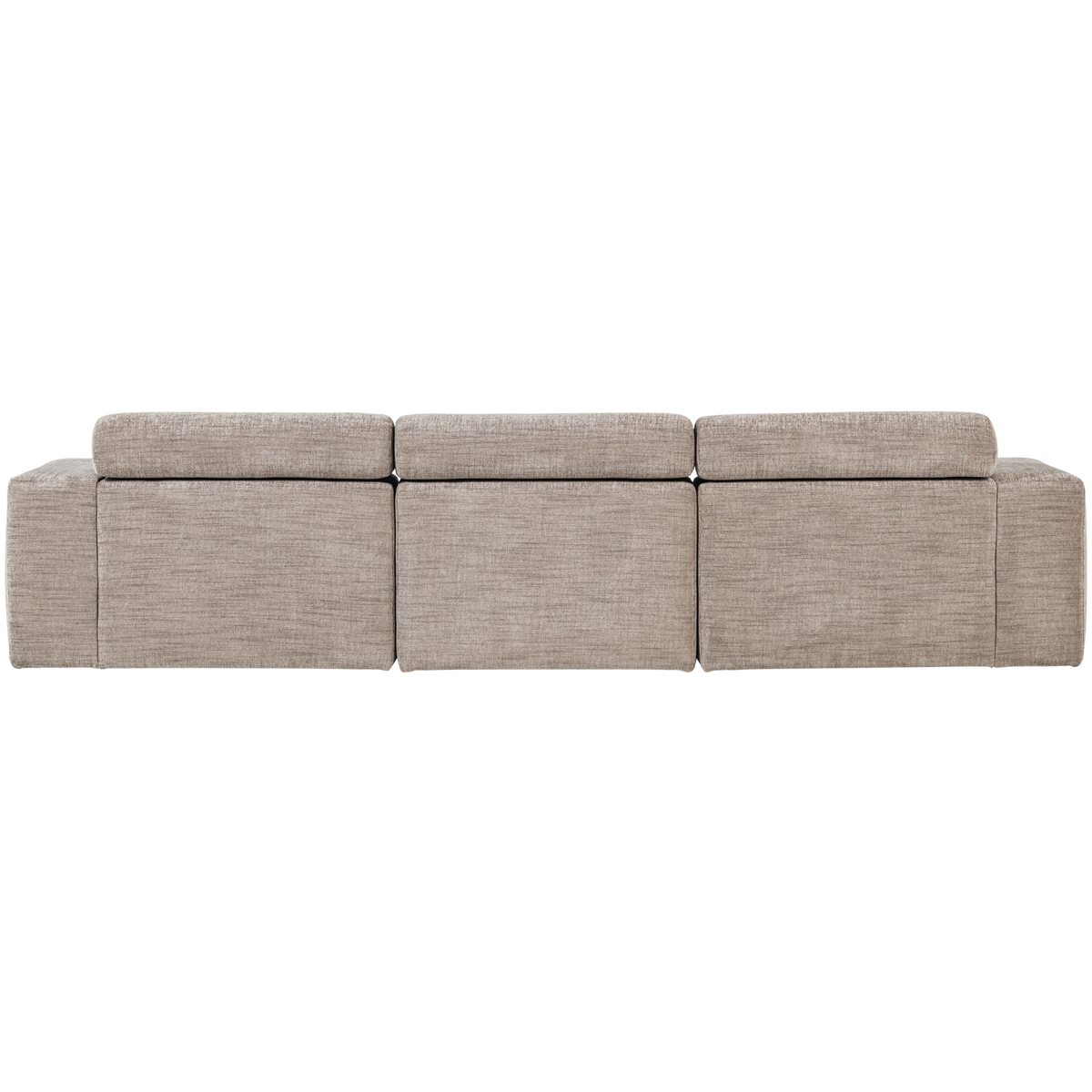Woood | Chaise longue Novi links naturel melange