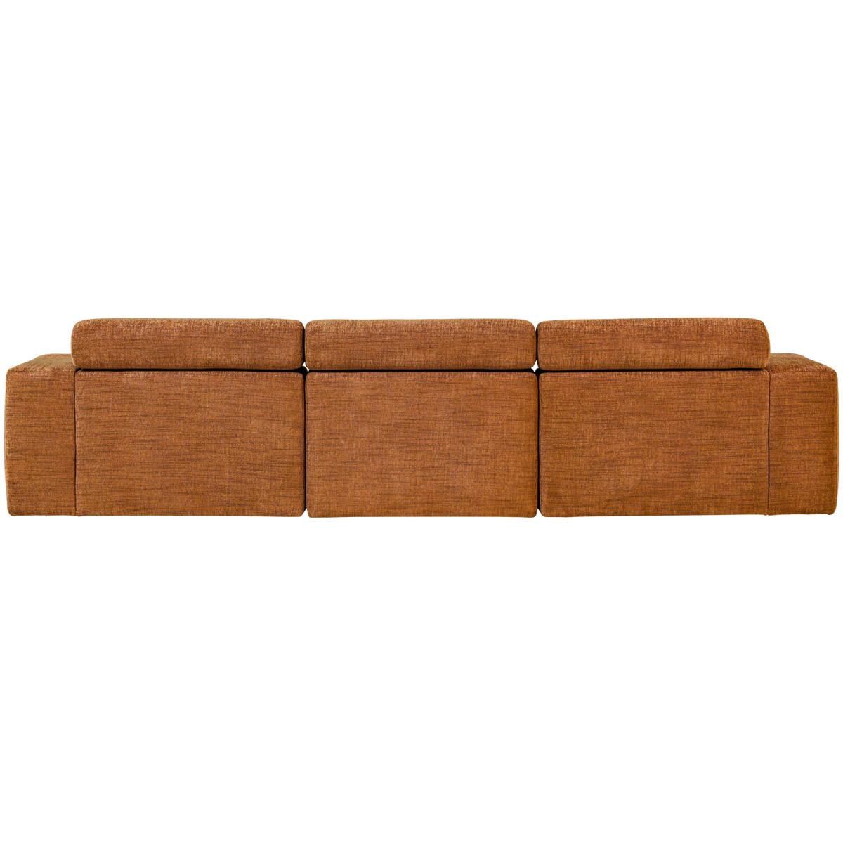 Woood | Chaise longue Novi links oranje melange