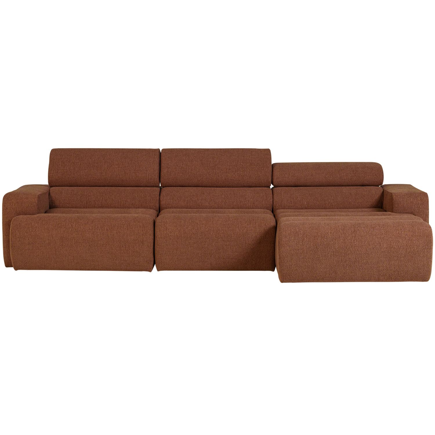 Woood | Chaise longue Novi rechts boucle terra