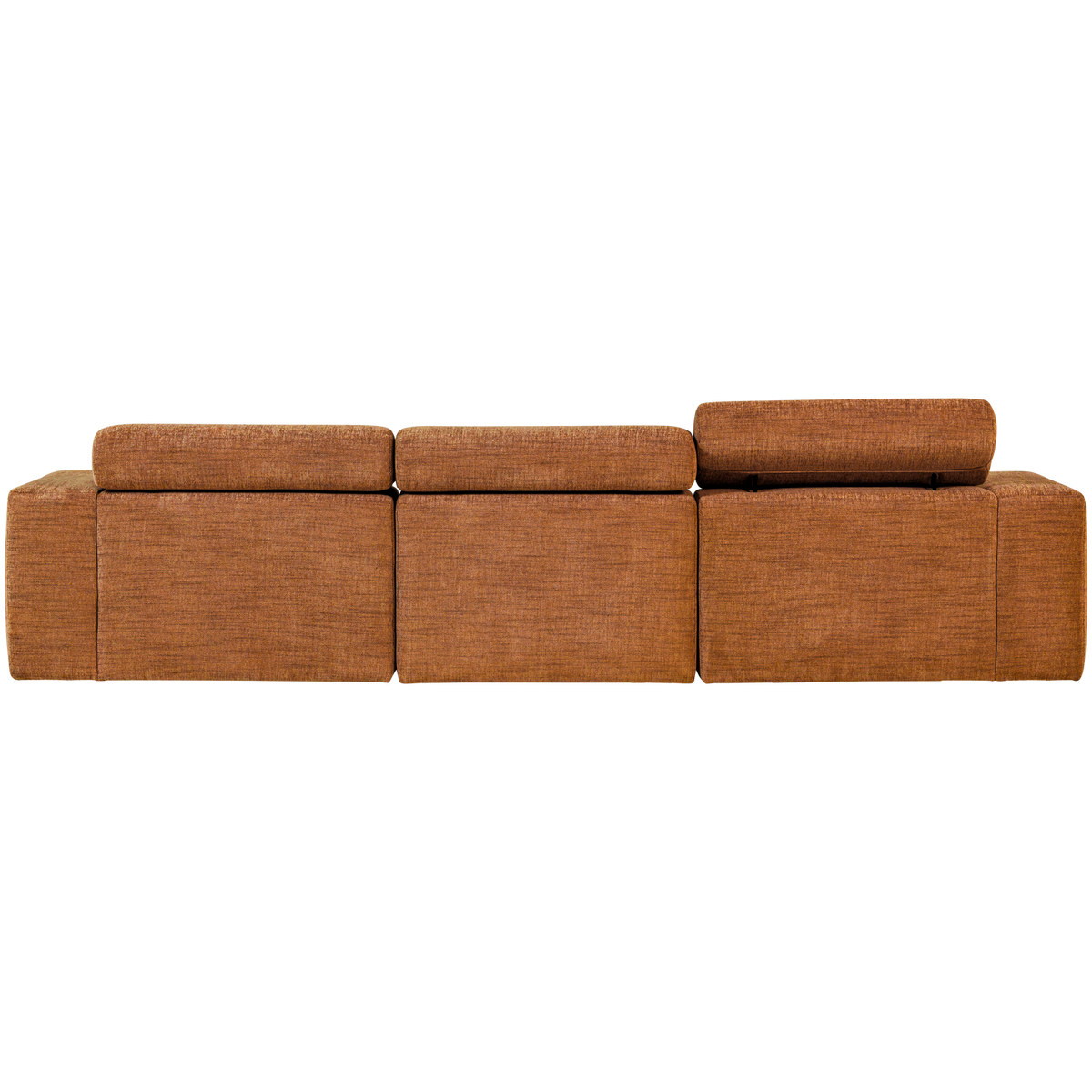 Woood | Chaise longue Novi rechts oranje melange