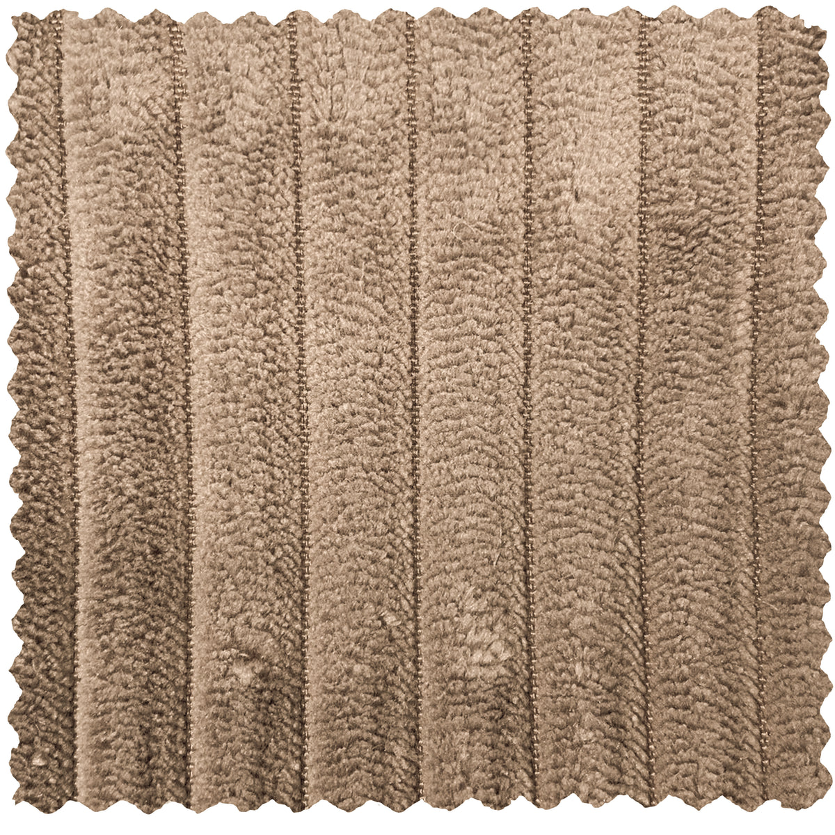 Woood | Chaise longue Novi rechts ribstof taupe