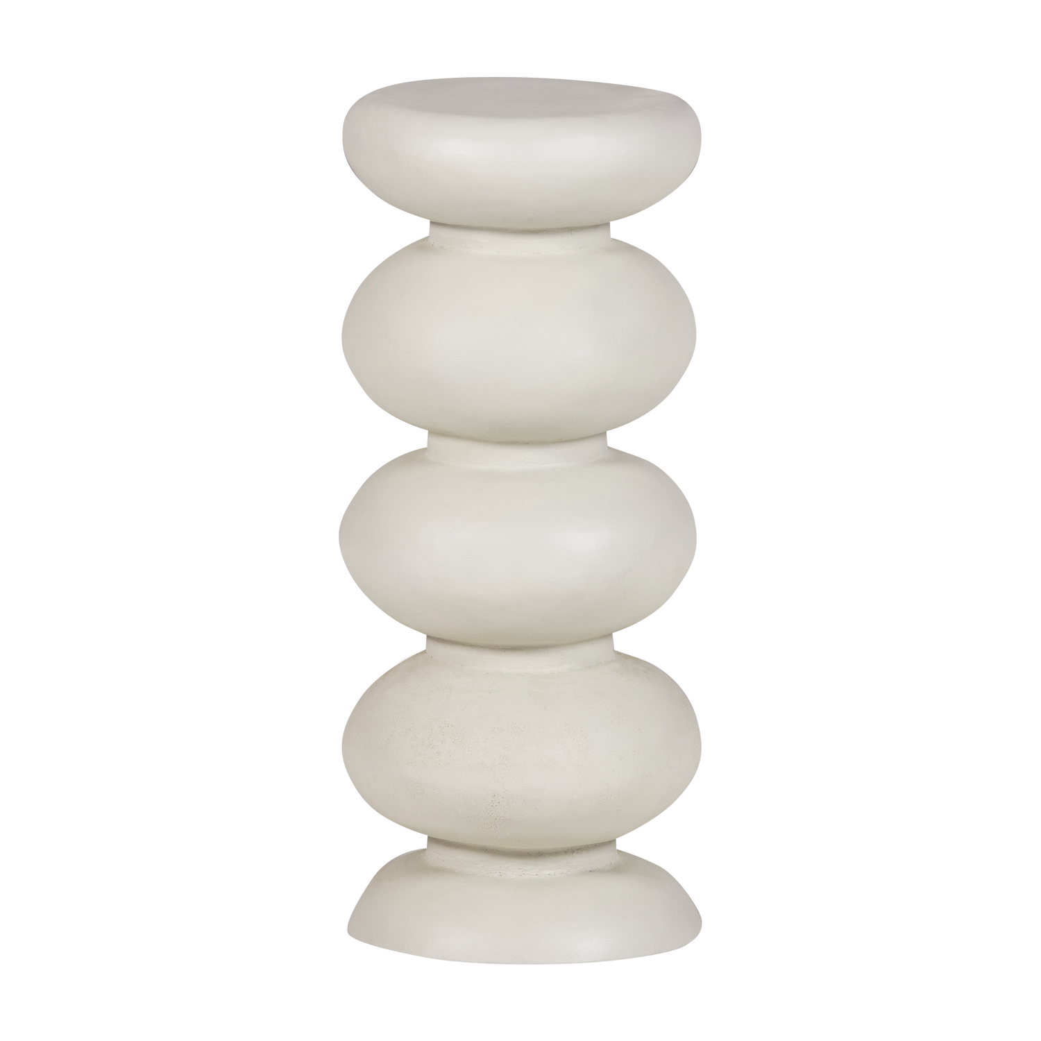Woood | Bijzettafel Brilo metaal creme