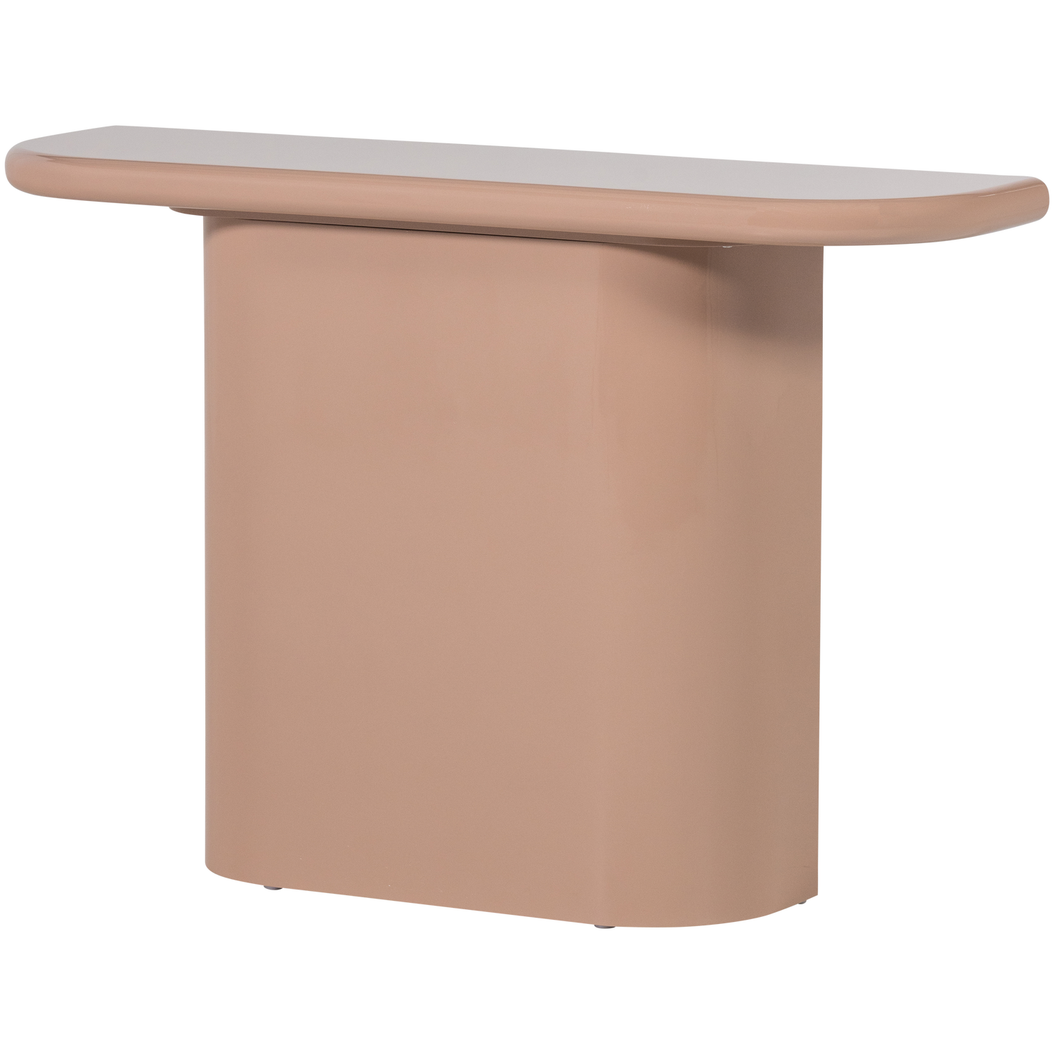 Woood | Sidetable Nocta hoogglans lichtroze
