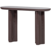 Woood | Sidetable Evara hoogglans donkerbruin