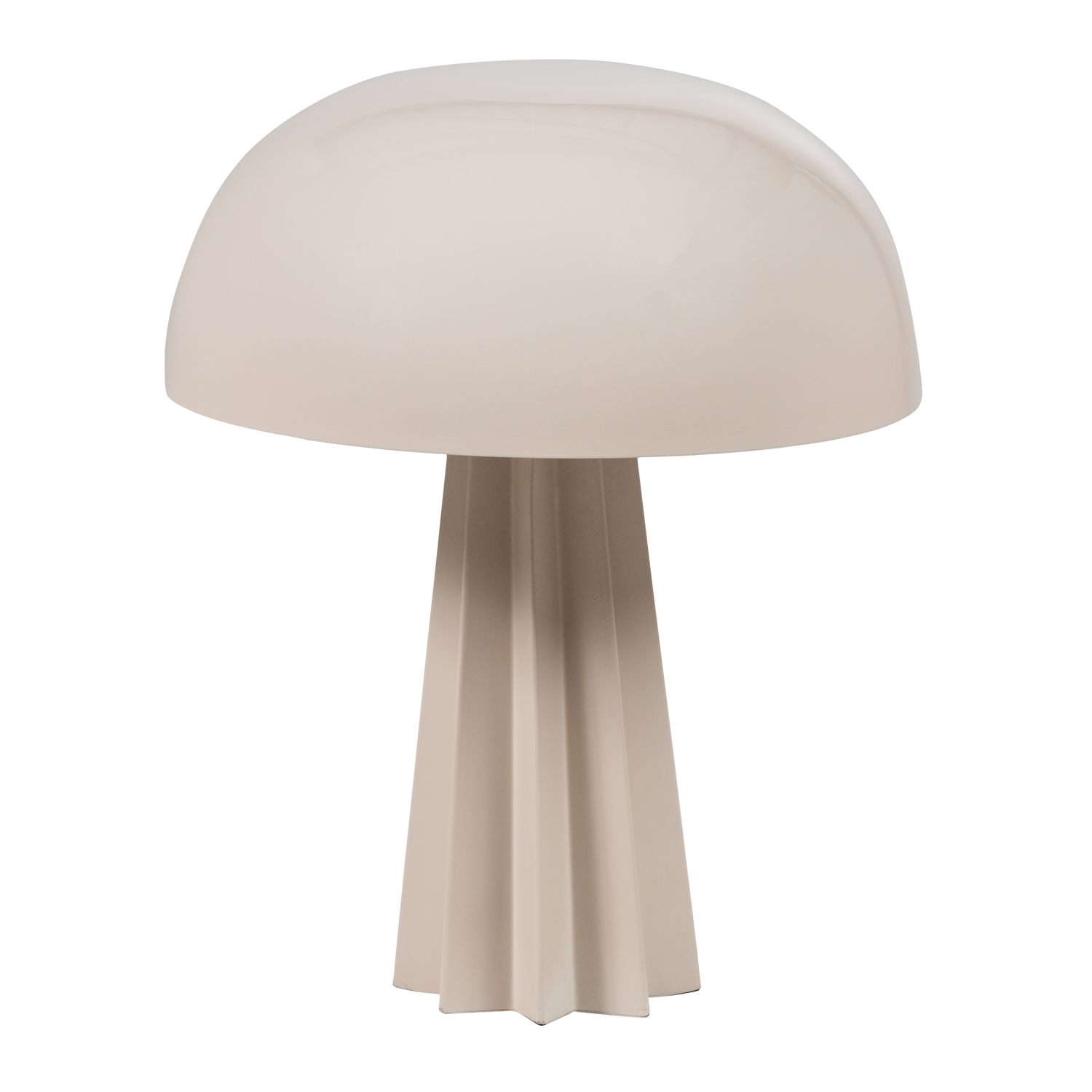 Woood | Tafellamp Virel metaal hoogglans lichtgrijs