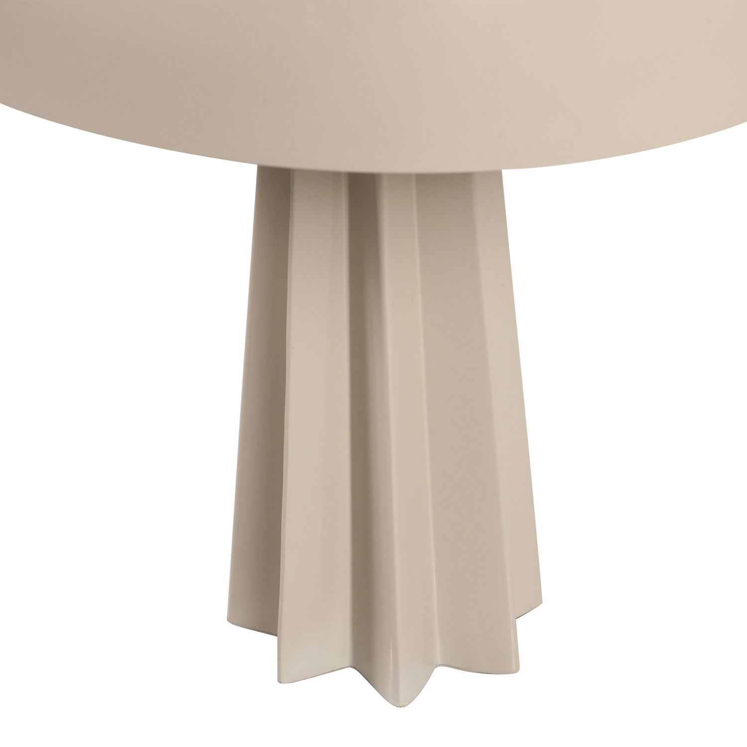 Woood | Tafellamp Virel metaal hoogglans lichtgrijs