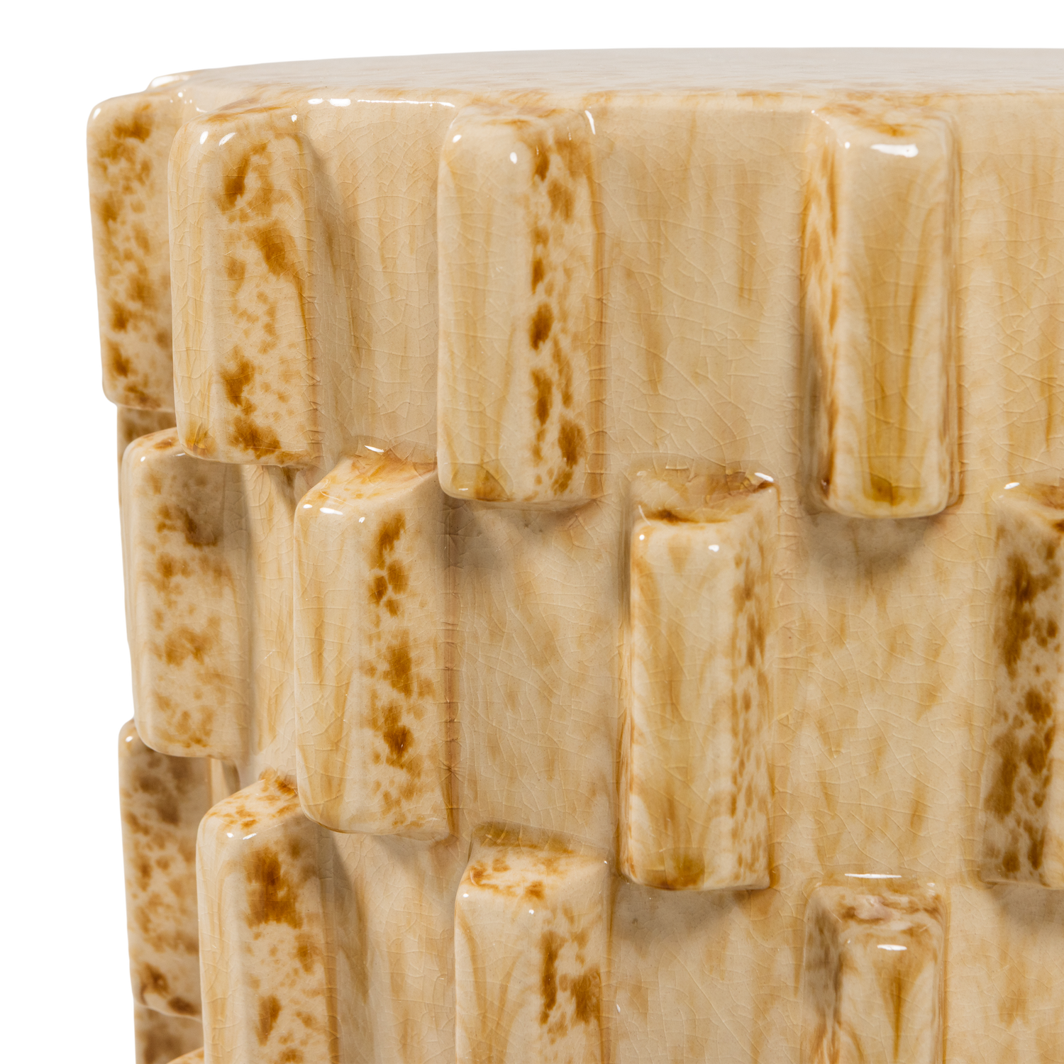 Woood | Bijzettafel Axu keramiek zand