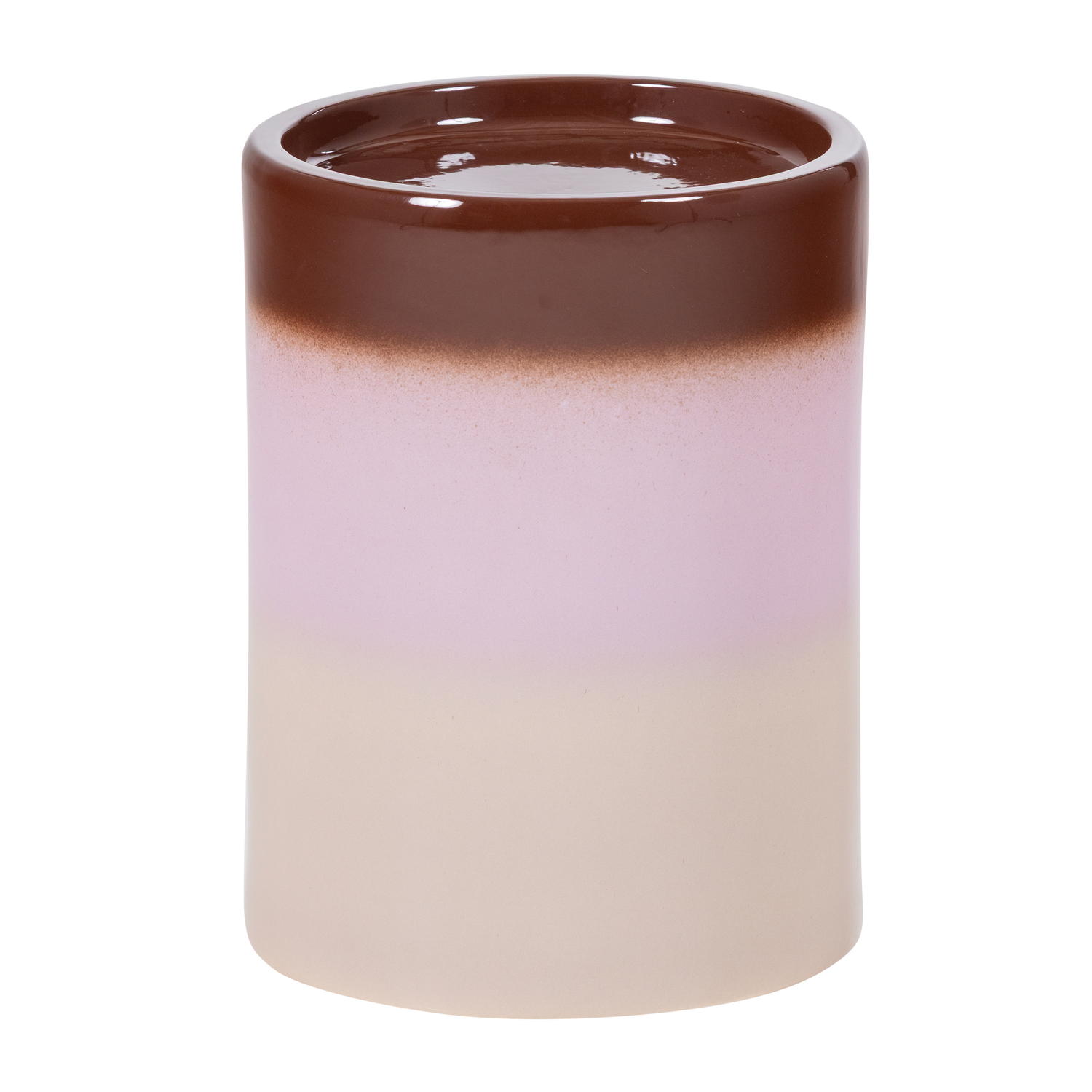 Woood | Bijzettafel Ollo keramiek roze/bruin