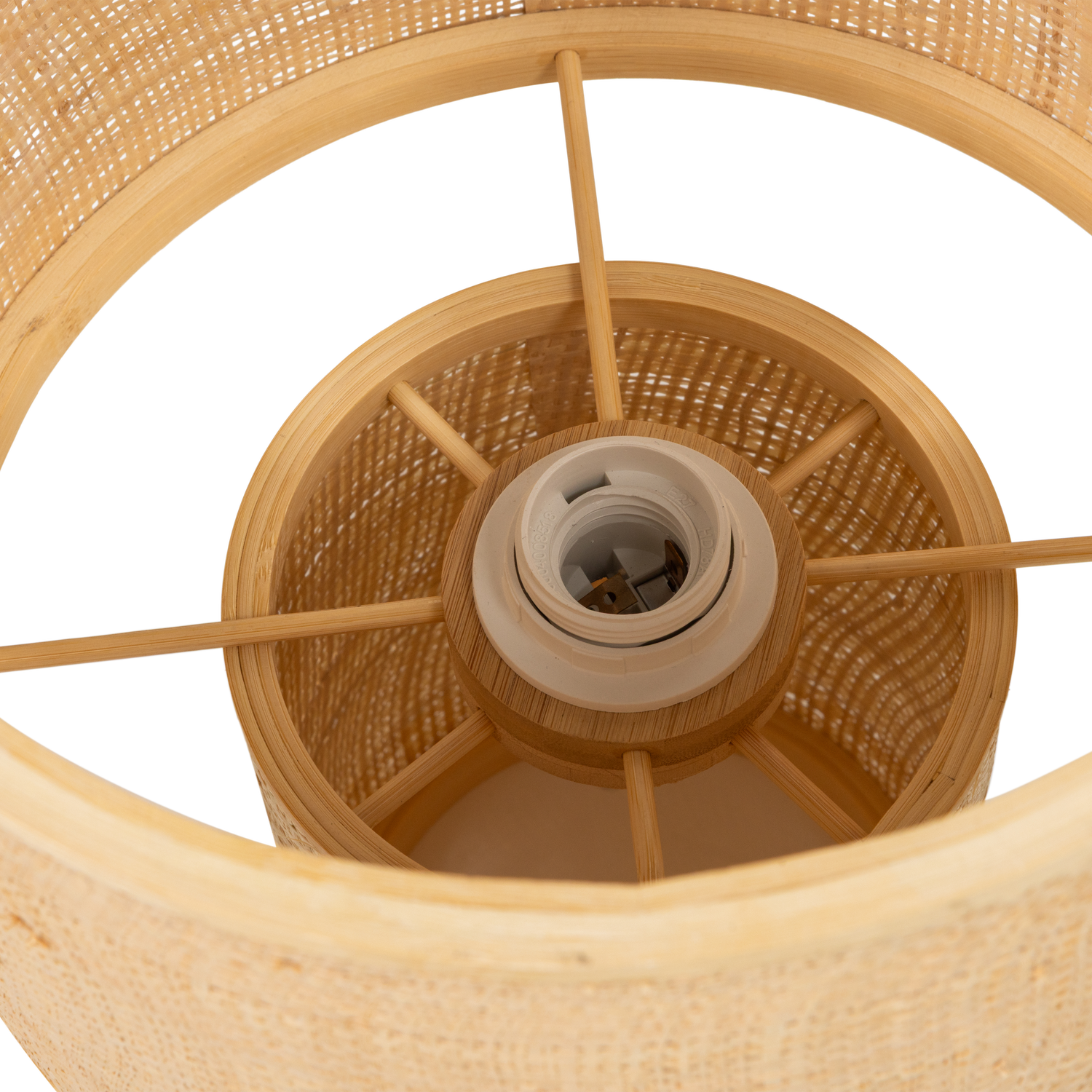 Woood | Tafellamp Syro raffia naturel