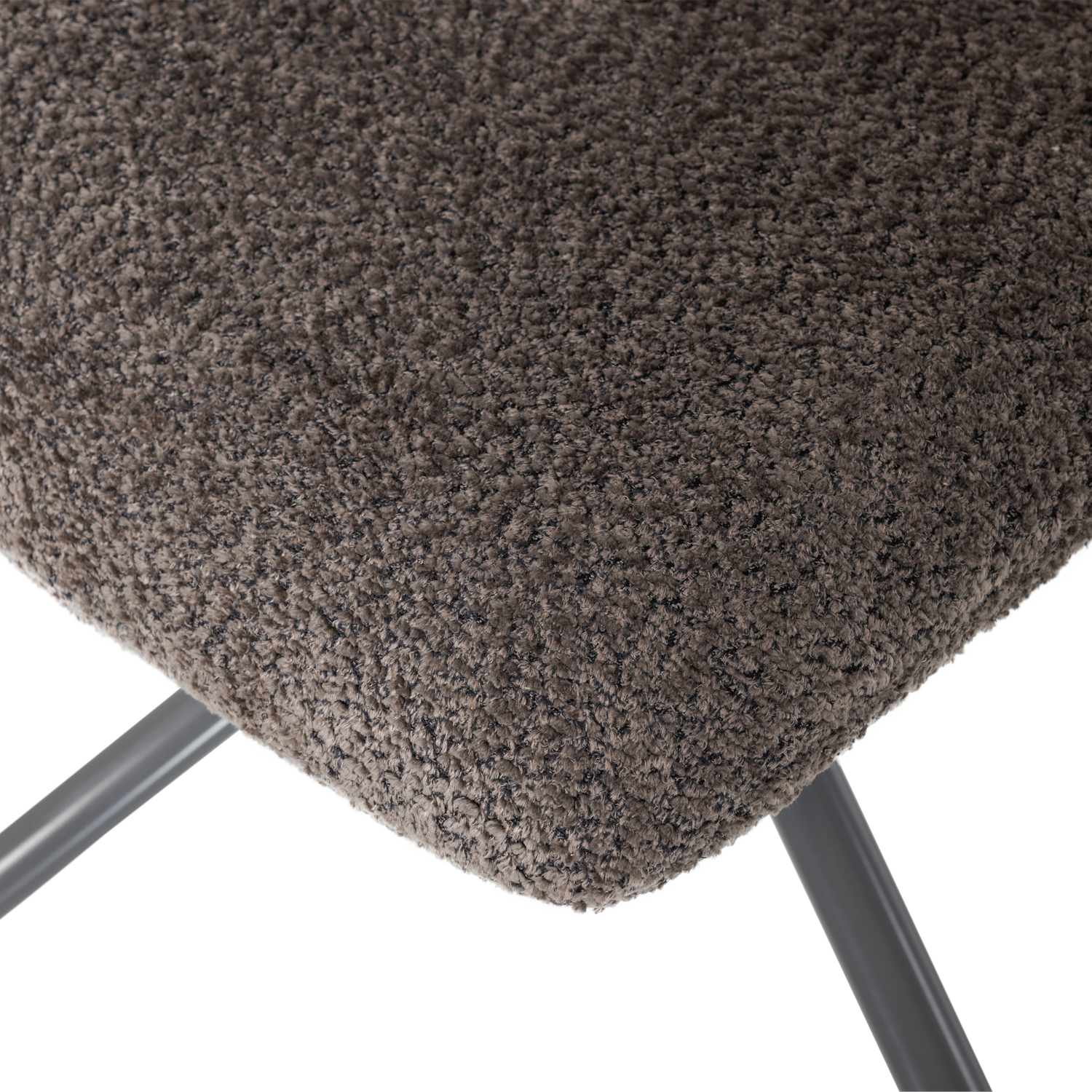 Woood | Draaifauteuil verstelbaar Soren wollig bruin