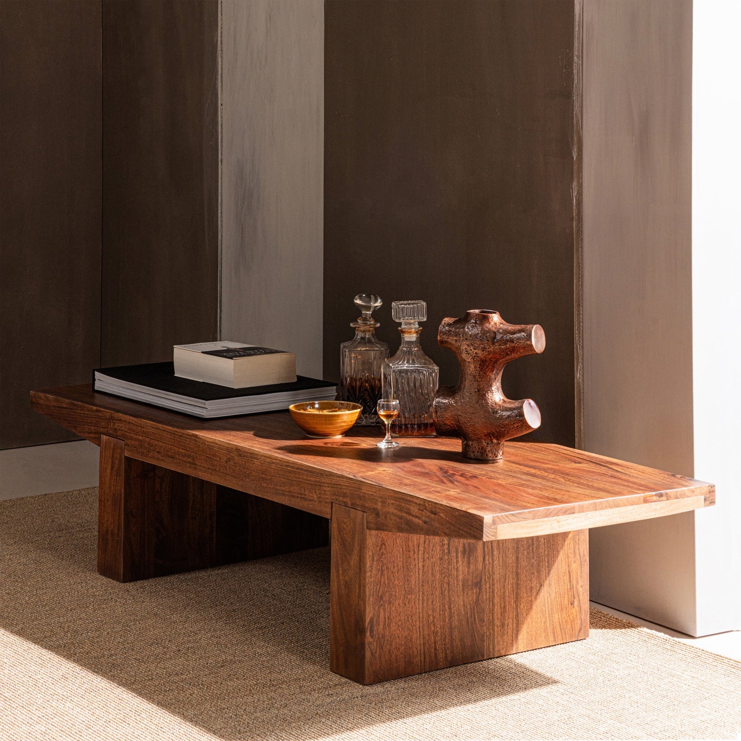 Woood | Salontafel Eron 152cm bruin