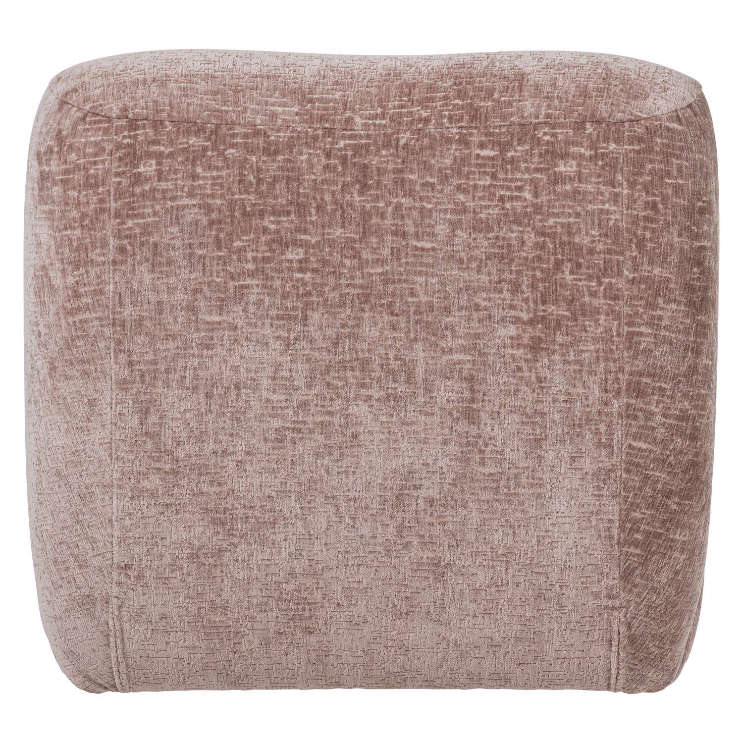 Woood | Fauteuil Nomu craquele velvet lichtroze