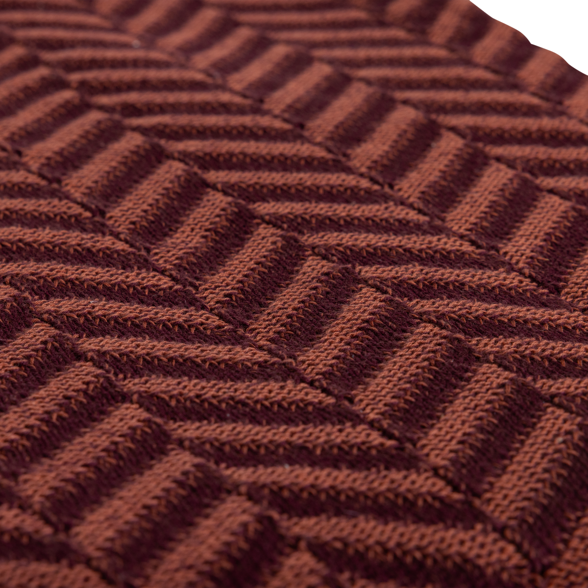 Woood | Plaid Suna bordeaux/paars
