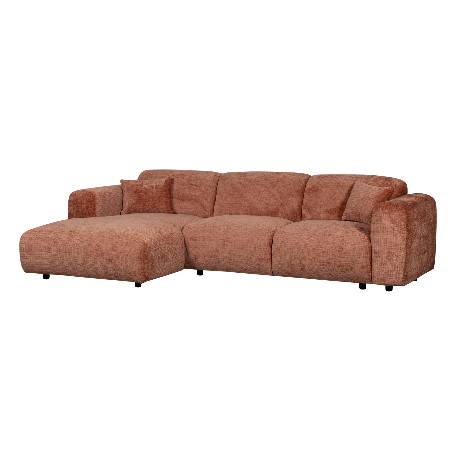 Woood | Chaise longue Cloud links chenille terra