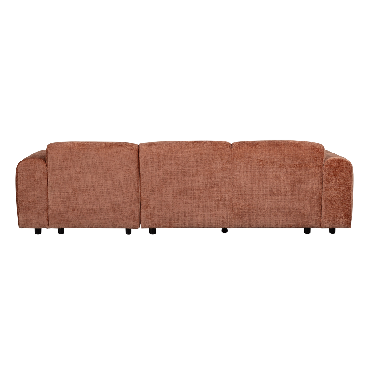 Woood | Chaise longue Cloud rechts chenille terra