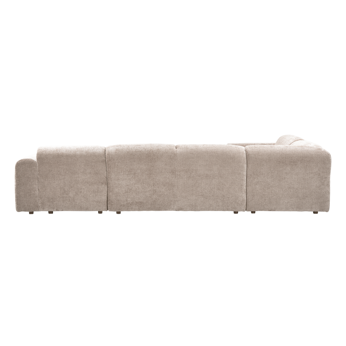 Woood | Hoekbank Cloud links chenille naturel