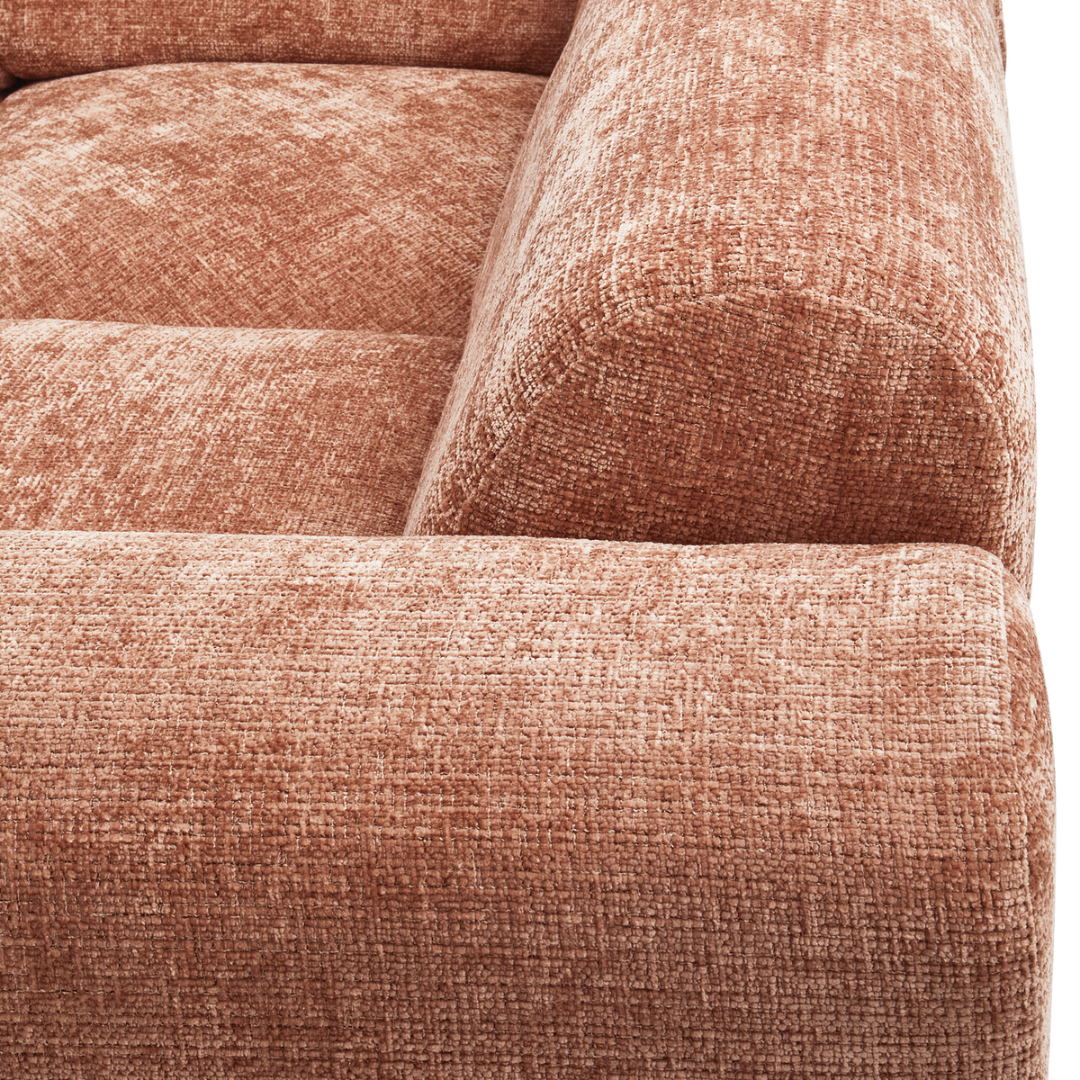 Woood | Hoekbank Cloud rechts chenille terra