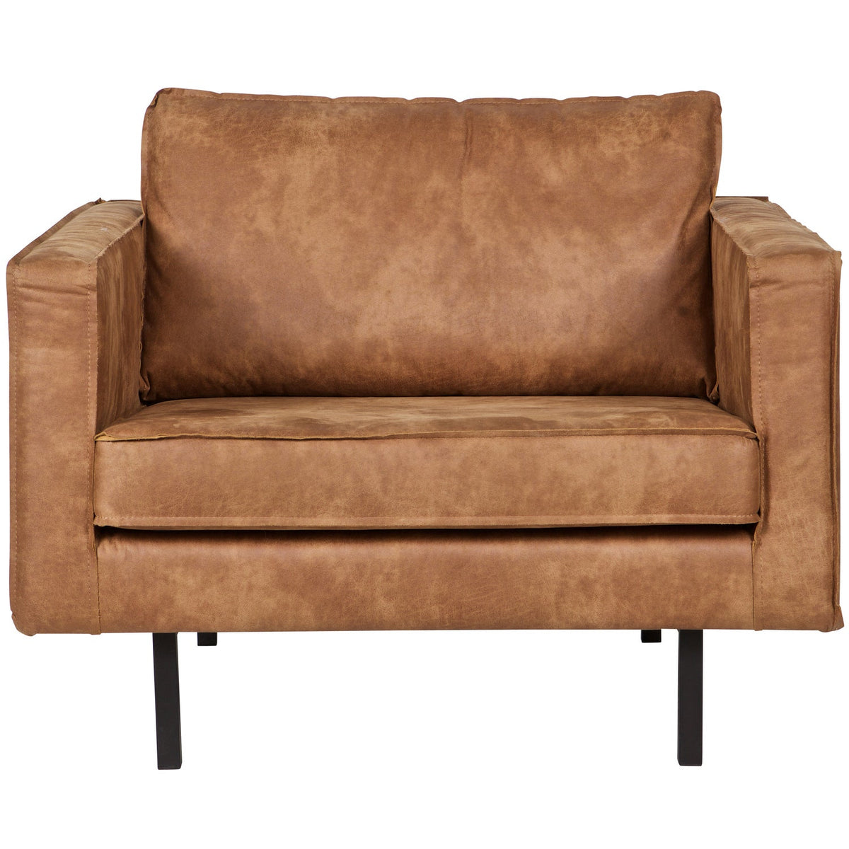 Woood | Fauteuil Rodeo ecoleer cognac