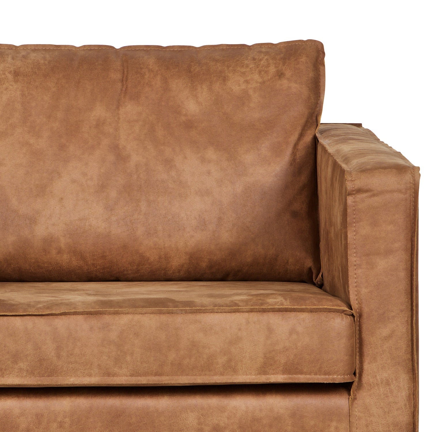 Woood | Fauteuil Rodeo ecoleer cognac