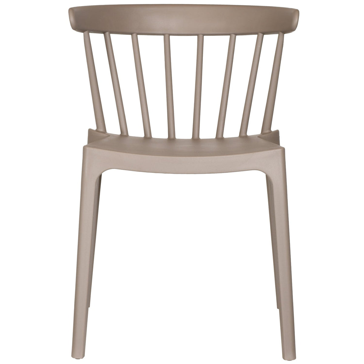 Woood | Tuinstoel Bliss met spijlen taupe (set van 2)