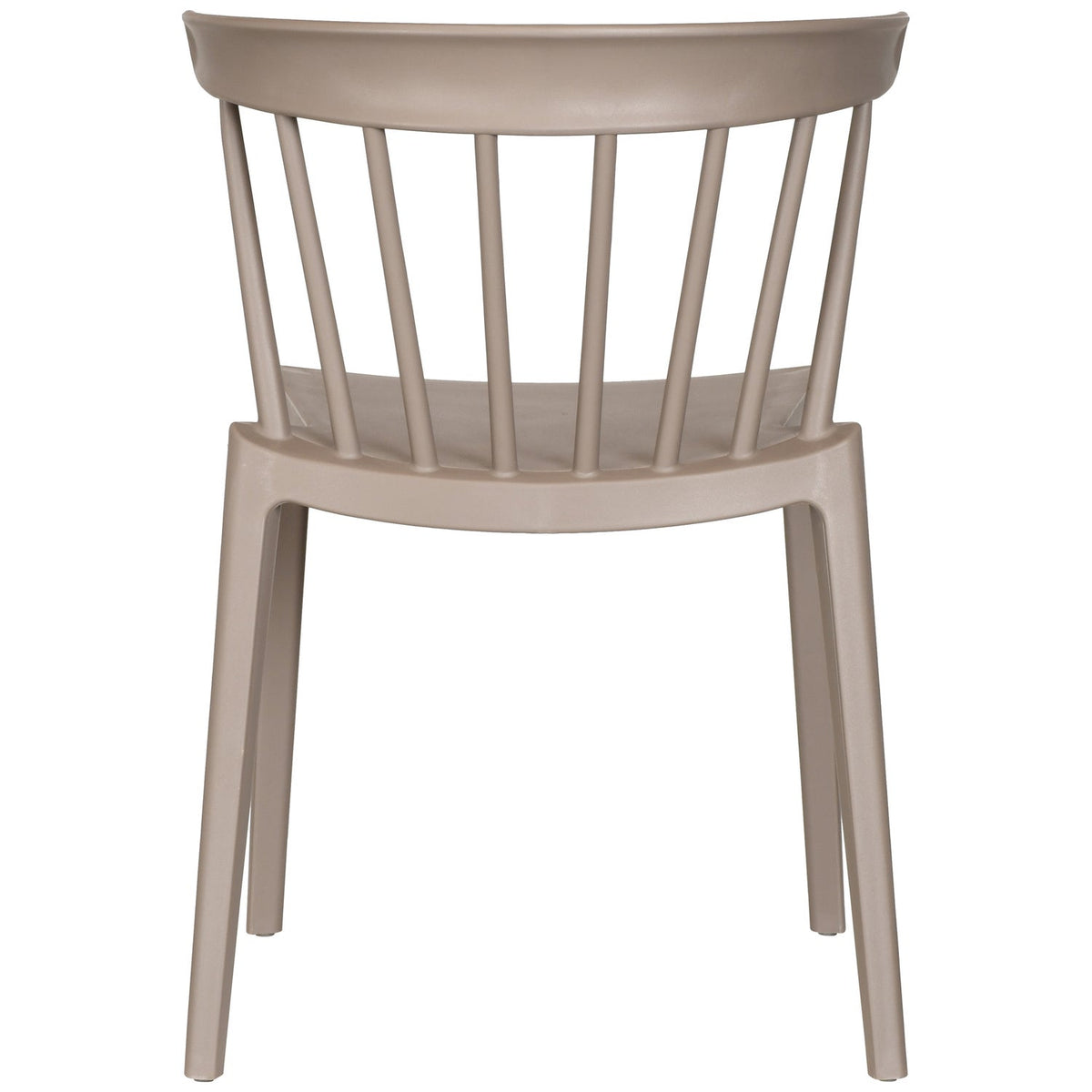 Woood | Tuinstoel Bliss met spijlen taupe (set van 2)
