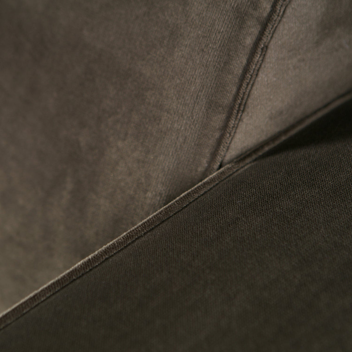 Woood | Hoekbank Statement links velvet warm groen