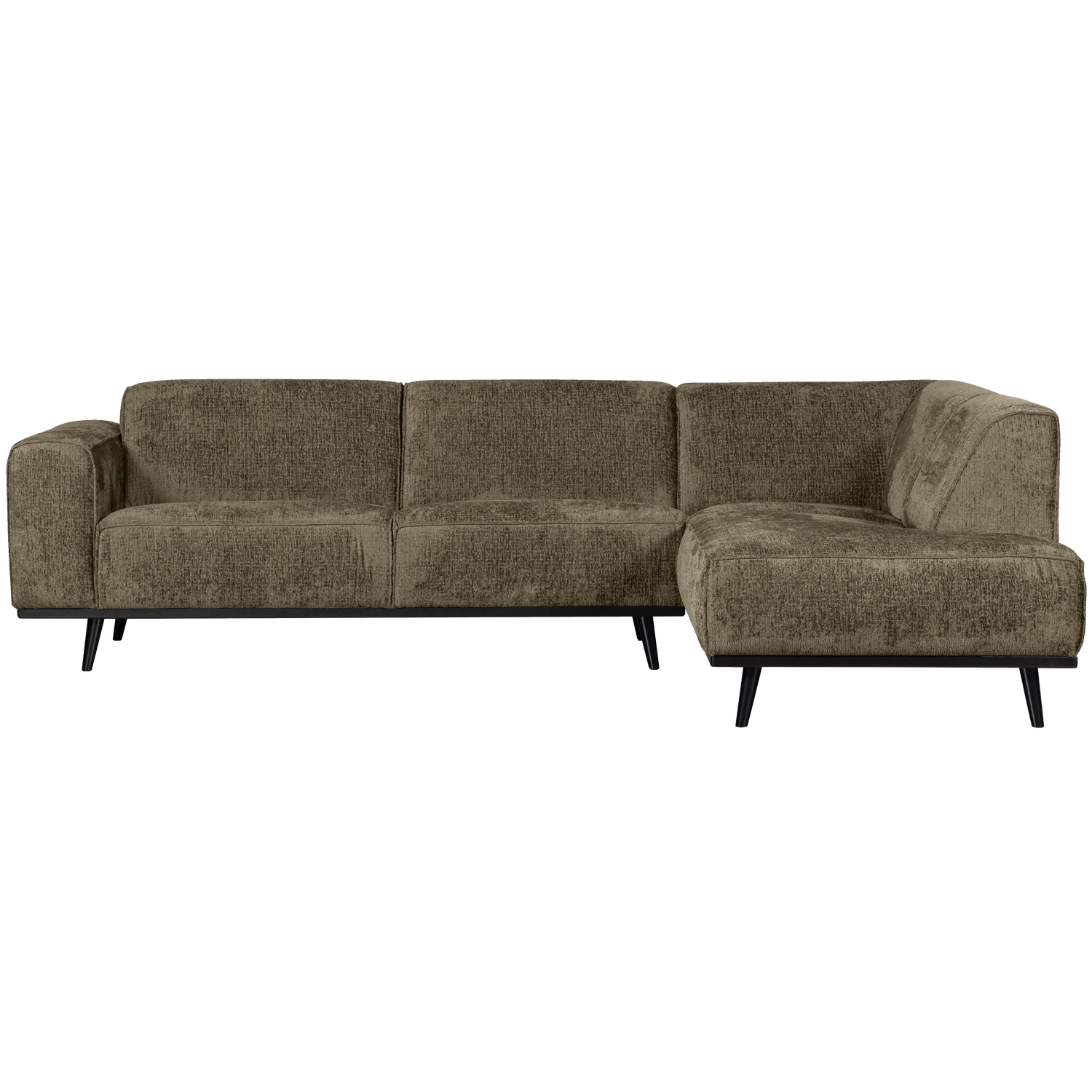 Woood | Hoekbank Statement rechts structure velvet bonsai