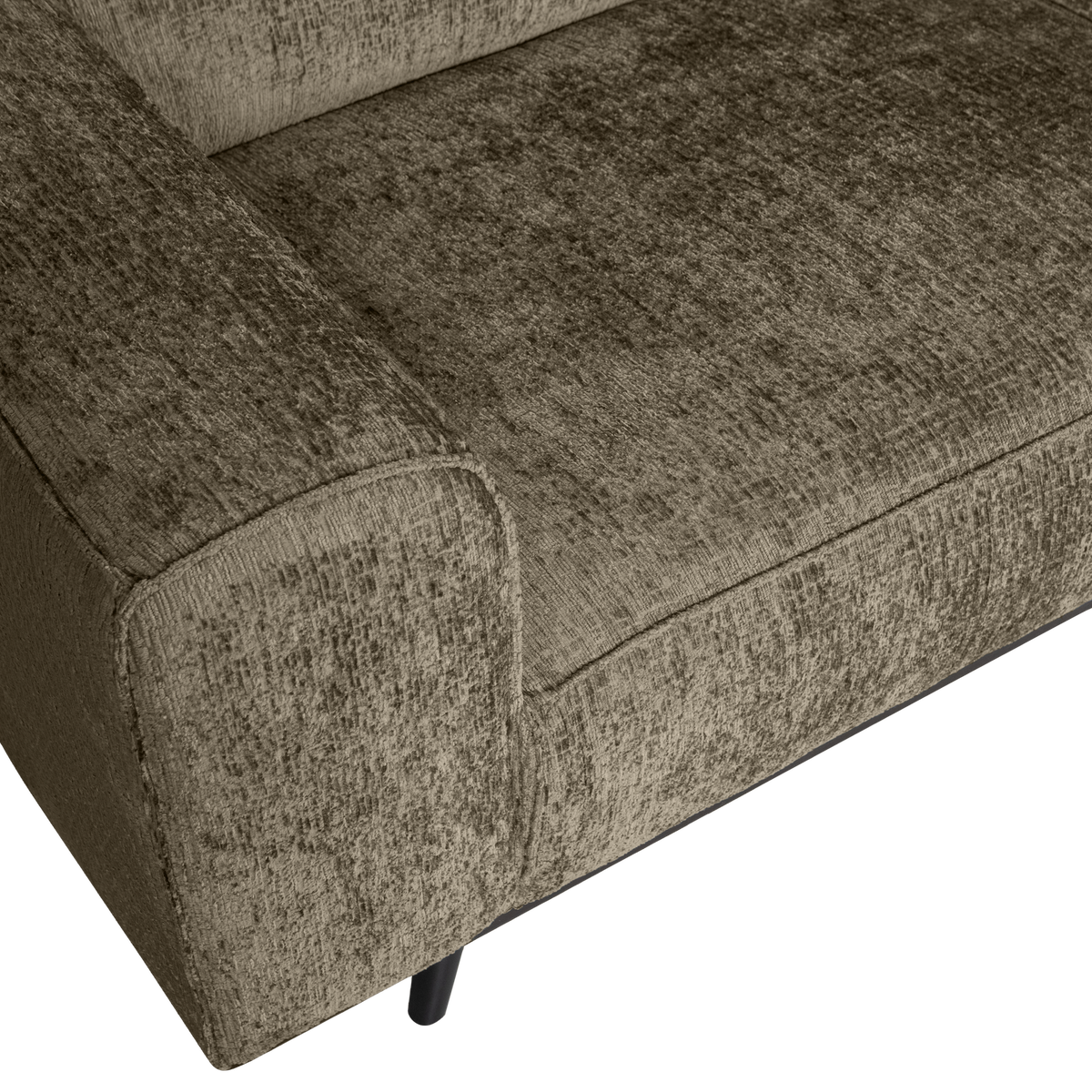 Woood | Hoekbank Statement rechts structure velvet bonsai