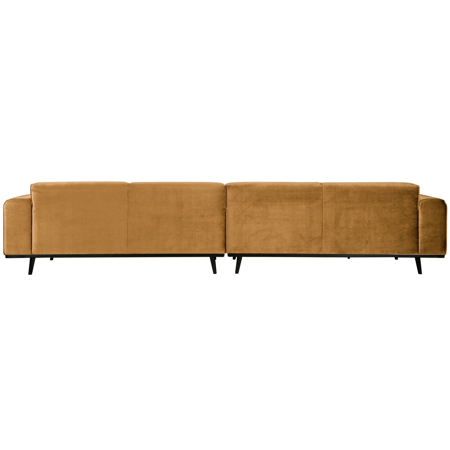 Woood | 4-Zits bank XL Statement velvet honinggeel