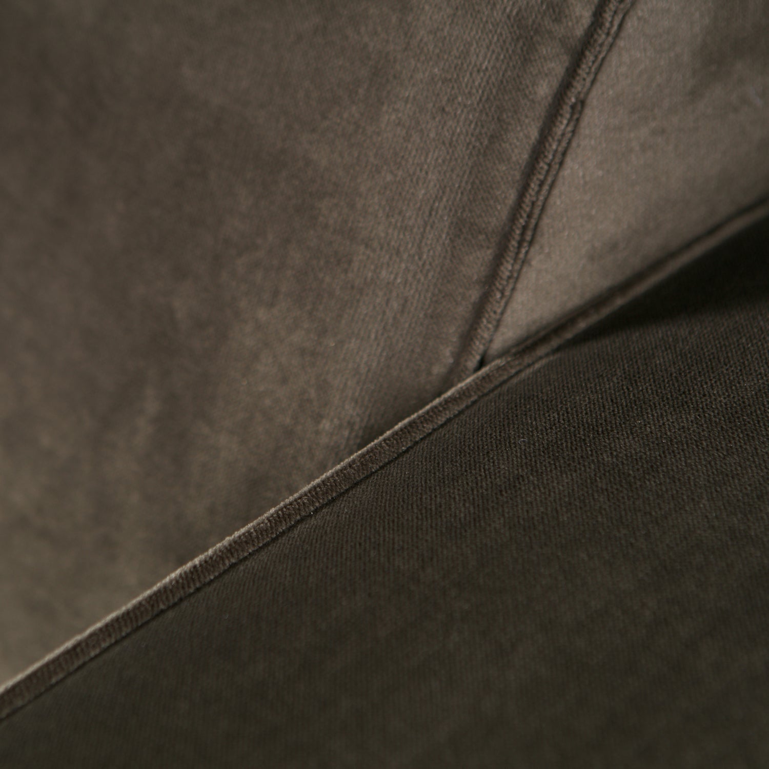 Woood | 4-Zits bank XL Statement velvet warmgroen