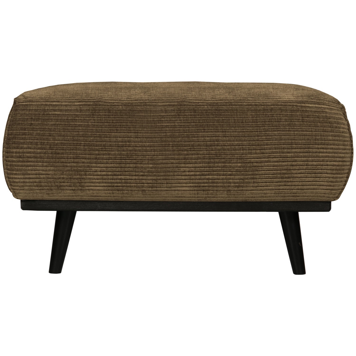 Woood | Hocker Statement ribstof olijfgroen
