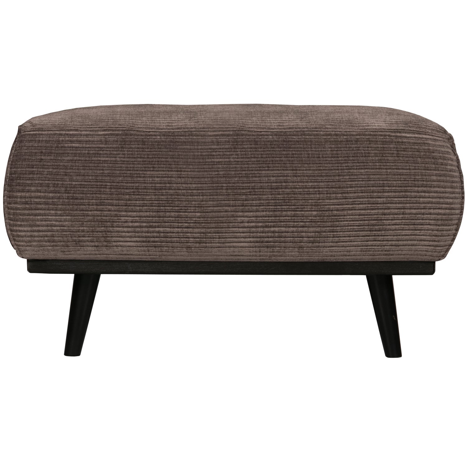 Woood | Hocker Statement ribstof taupe