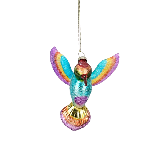 Selected by | Ornament kolibrie blauw