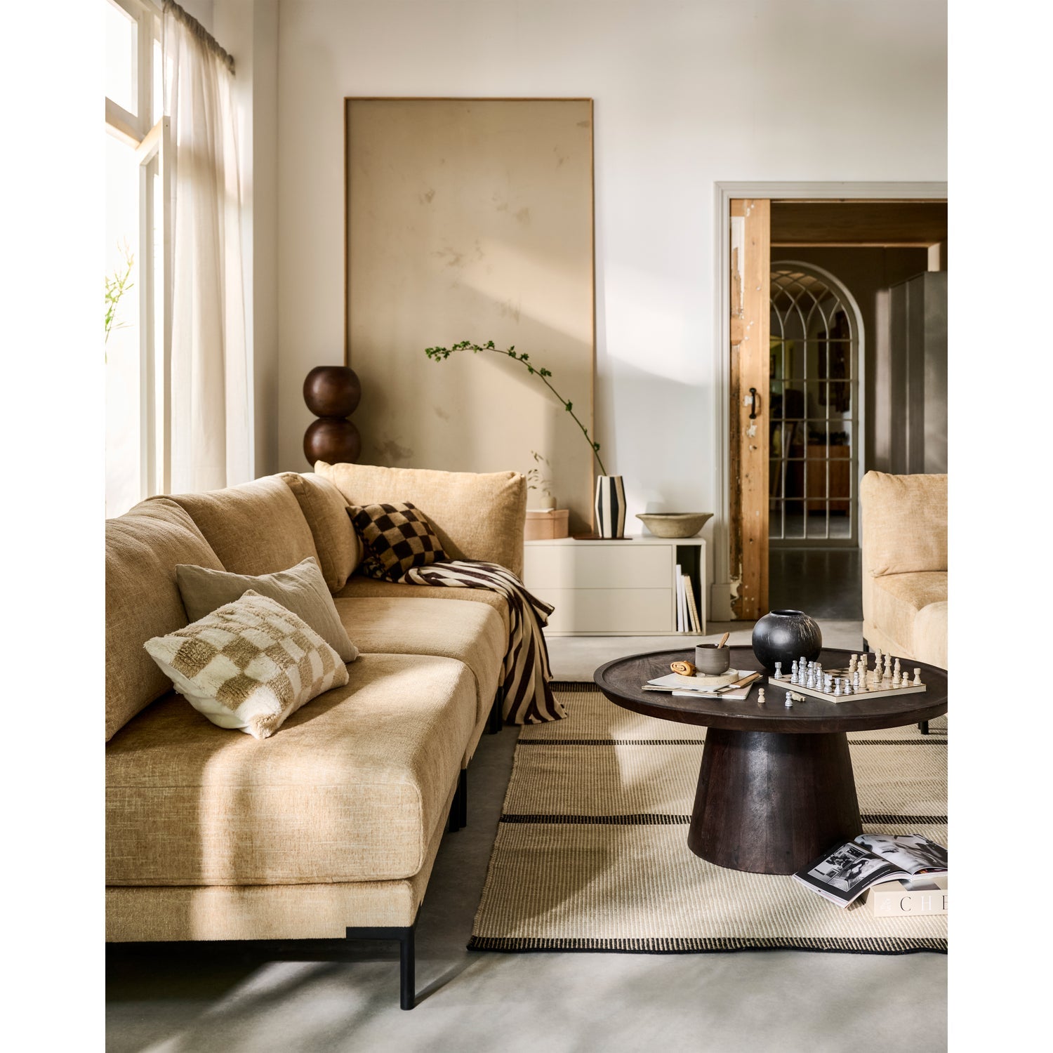vtwonen | Salontafel Coffee a Gogo 90cm walnoot