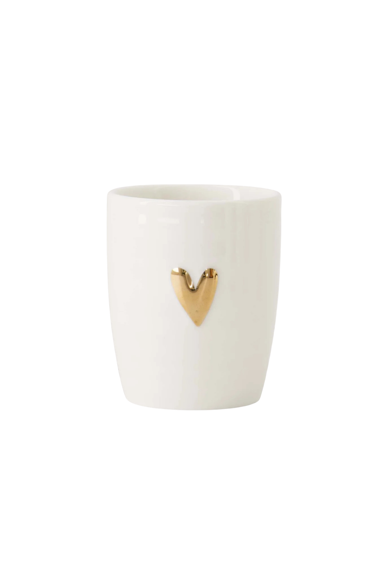 Zusss | Espressomok hartje wit / goud