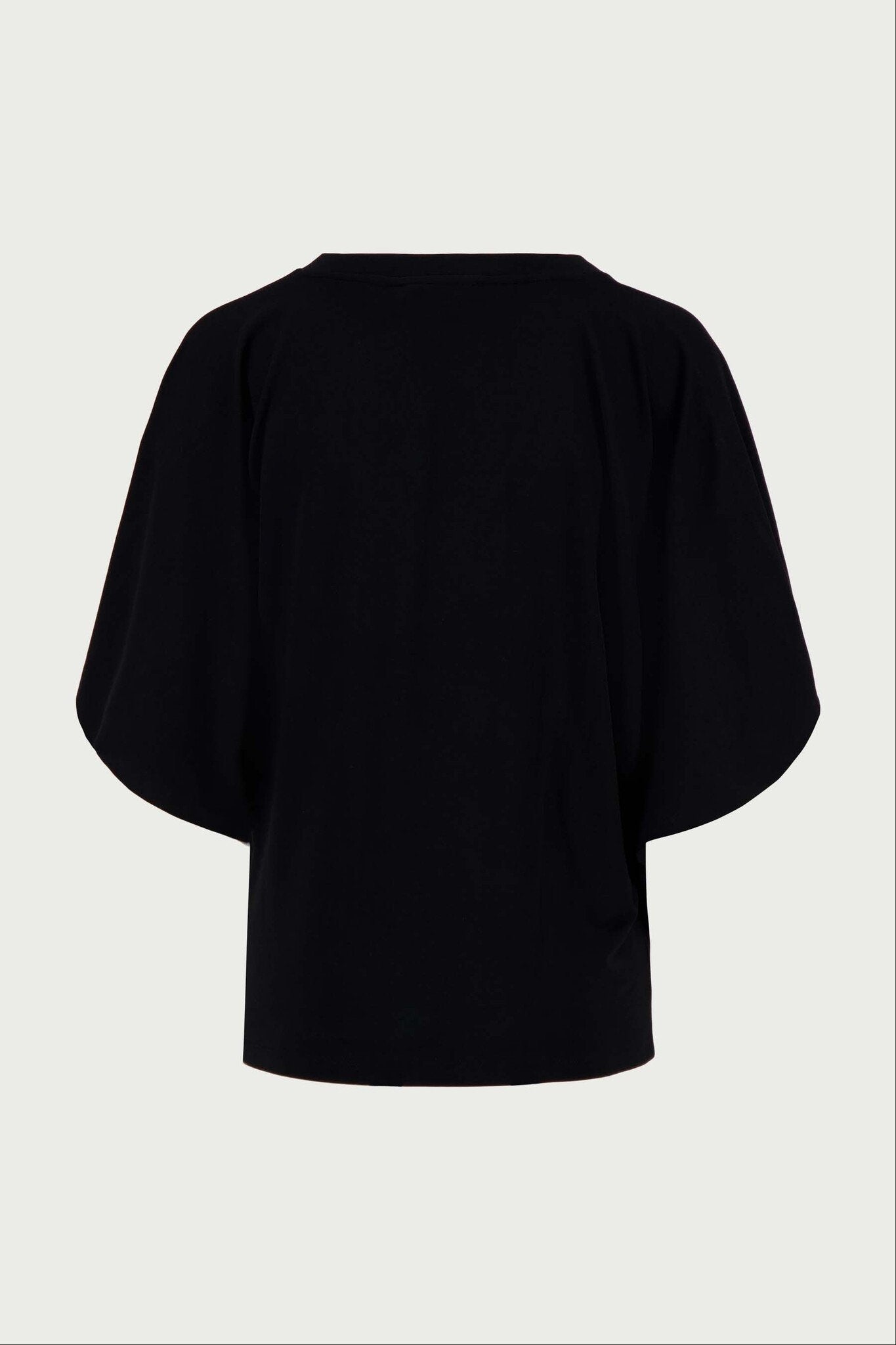 Zusss | T-shirt wijde mouw zwart