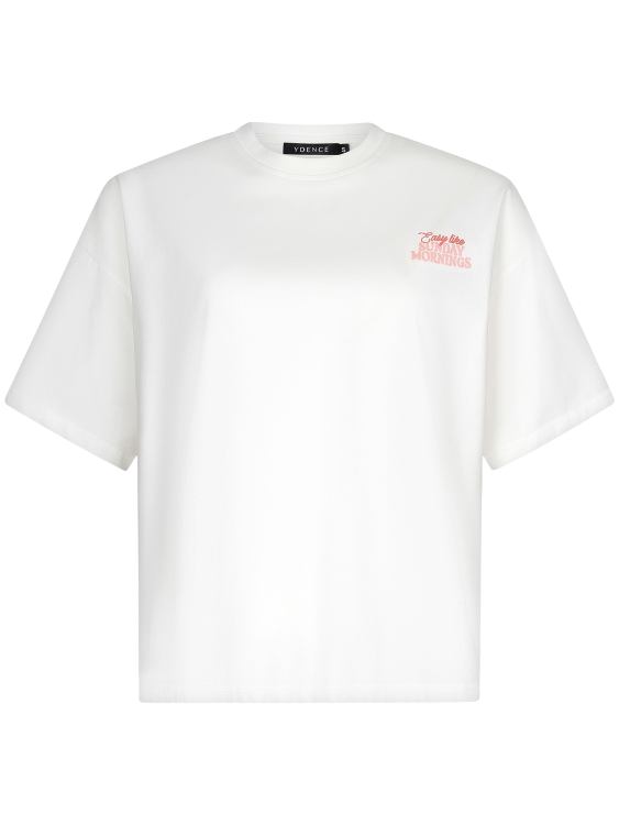 Ydence | T-shirt Sunday mornings off-white