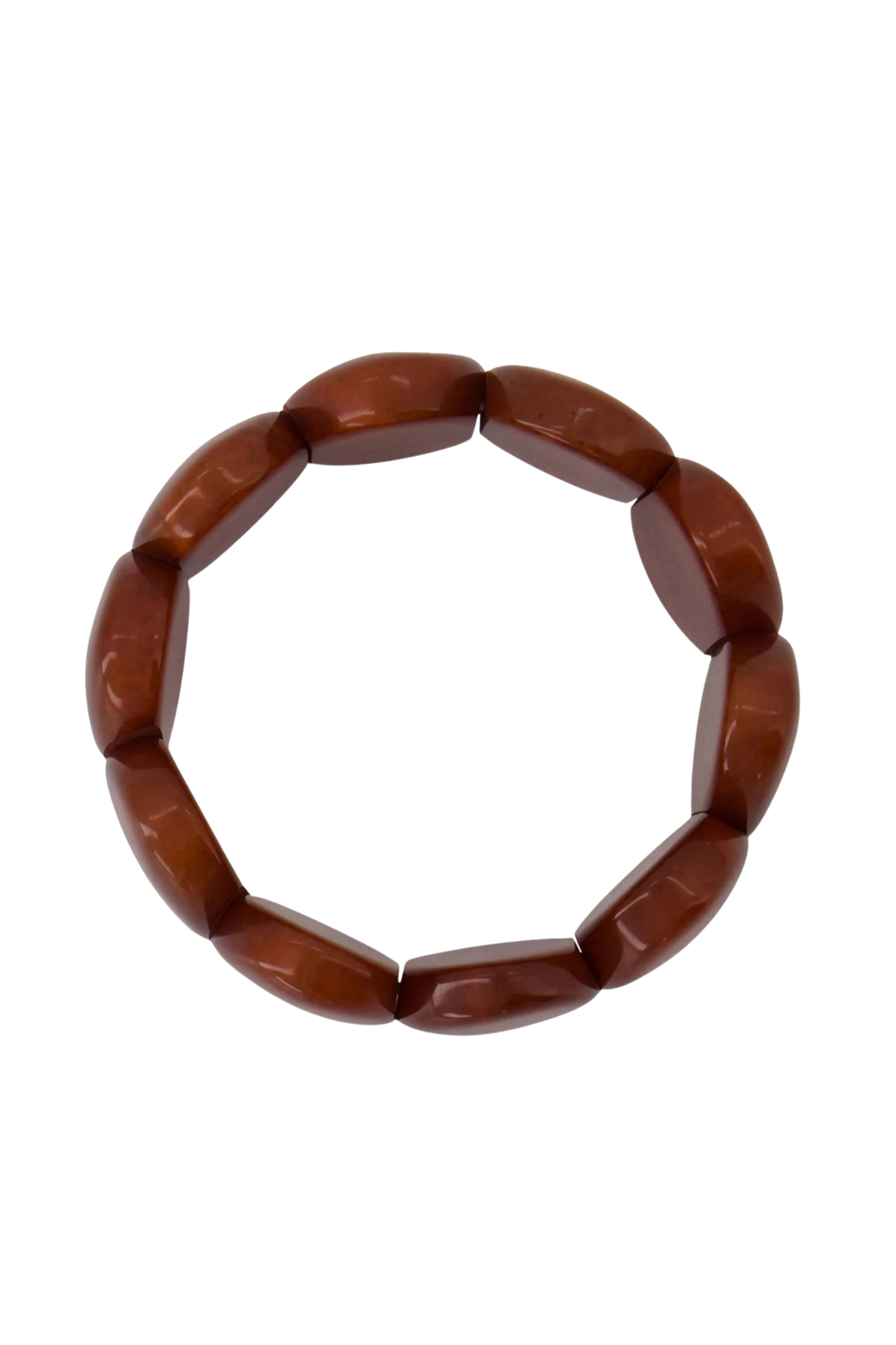 Zusss | Kralenarmband bruin