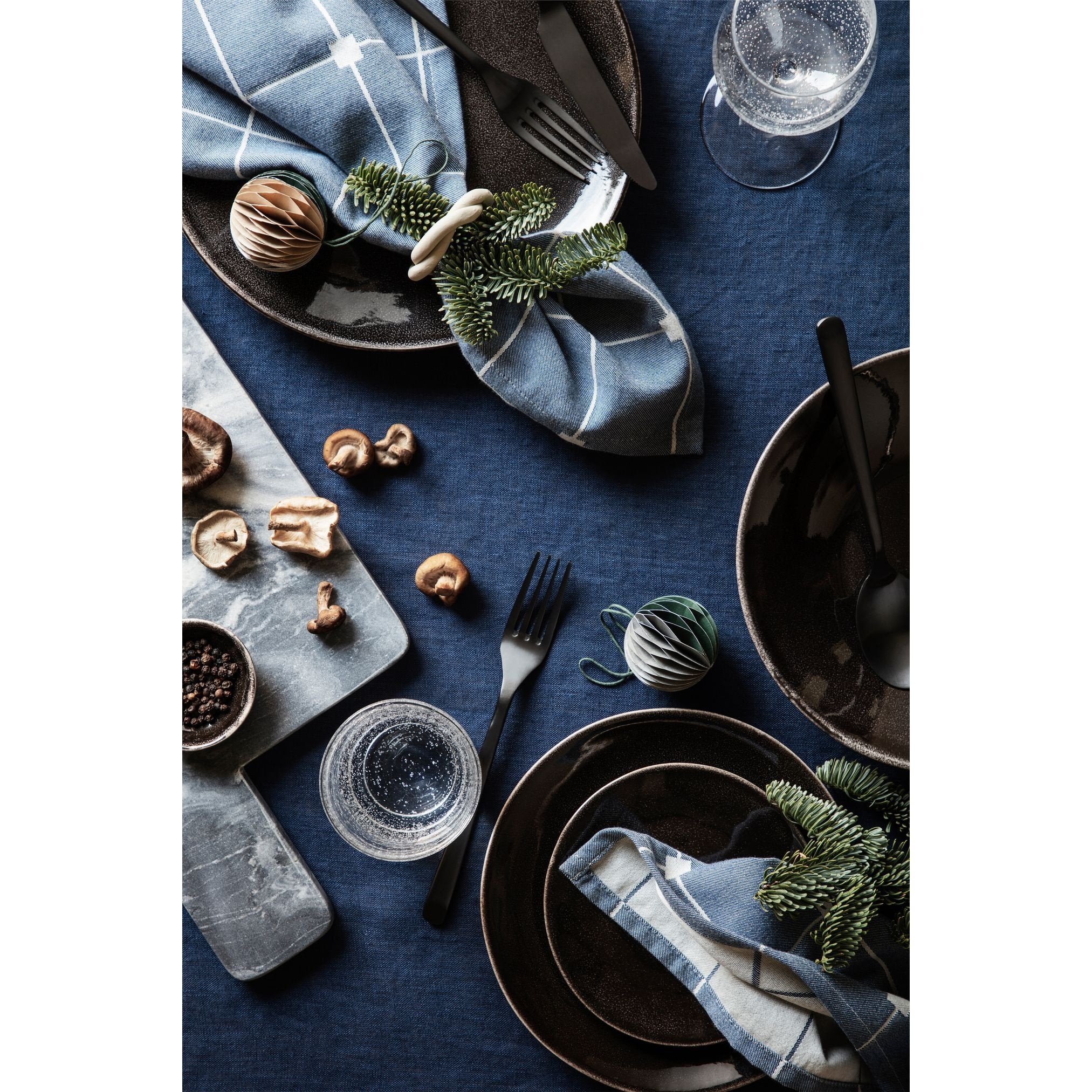 Broste Copenhagen | Kersthangers groen 13cm set van 2