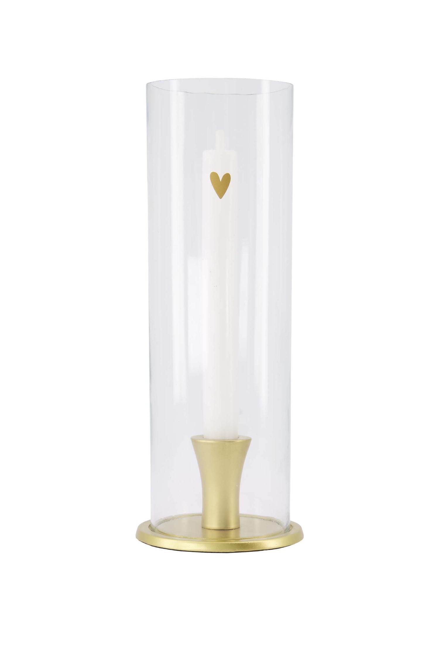Zusss | Kandelaar glas hartje
