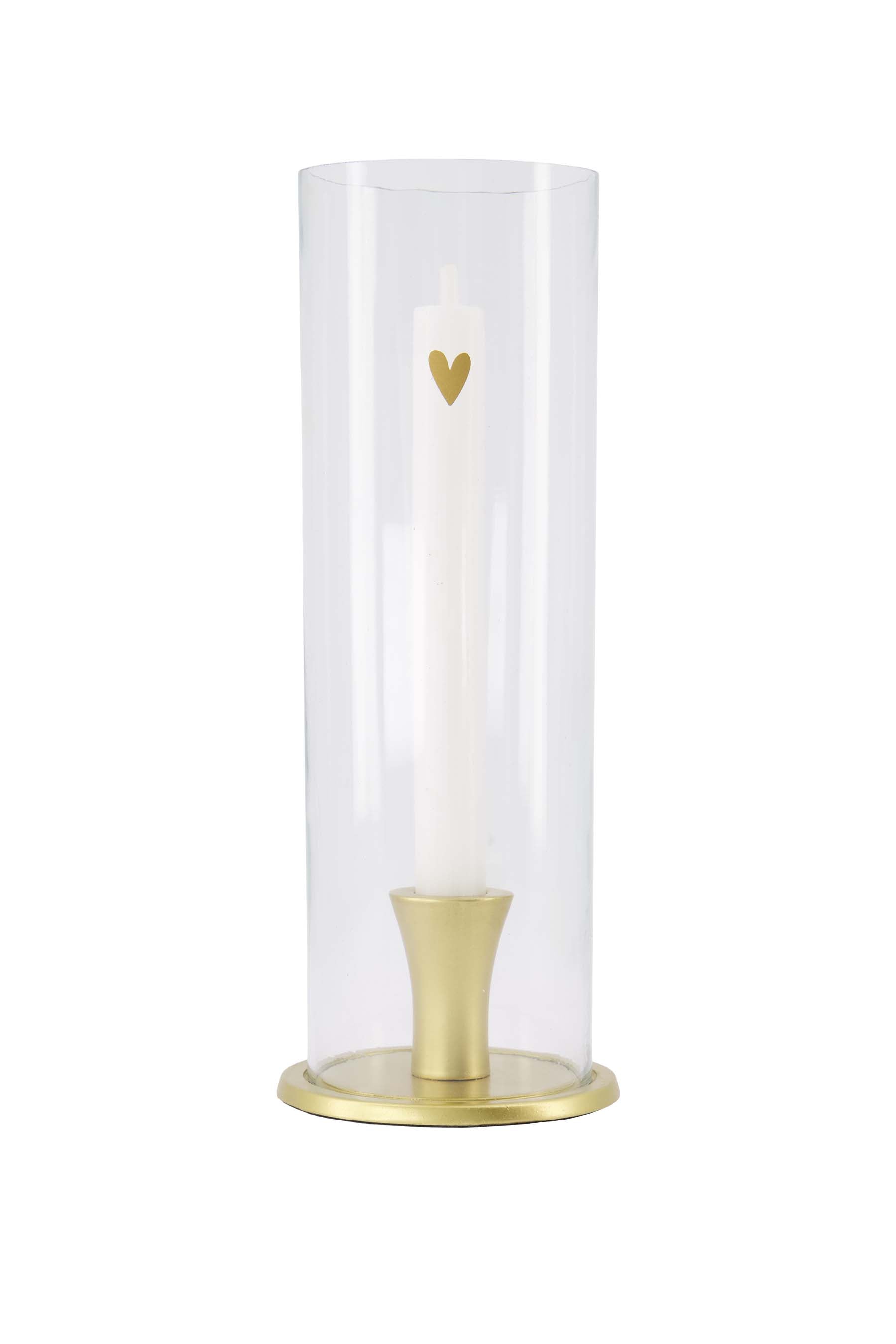 Zusss | Kandelaar glas hartje