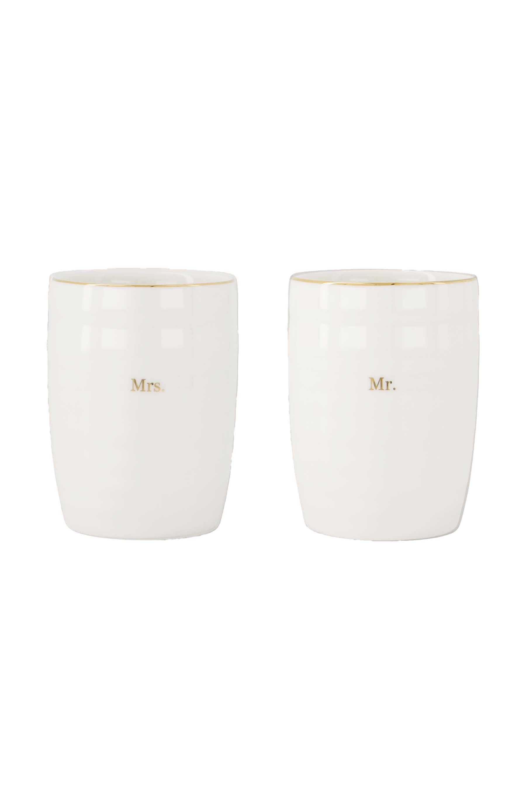 Zusss | Set van 2 mokken mr & mrs